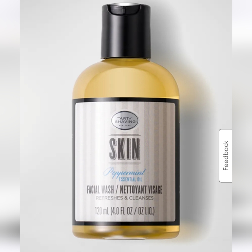 Art of Shaving peppermint oil face wash